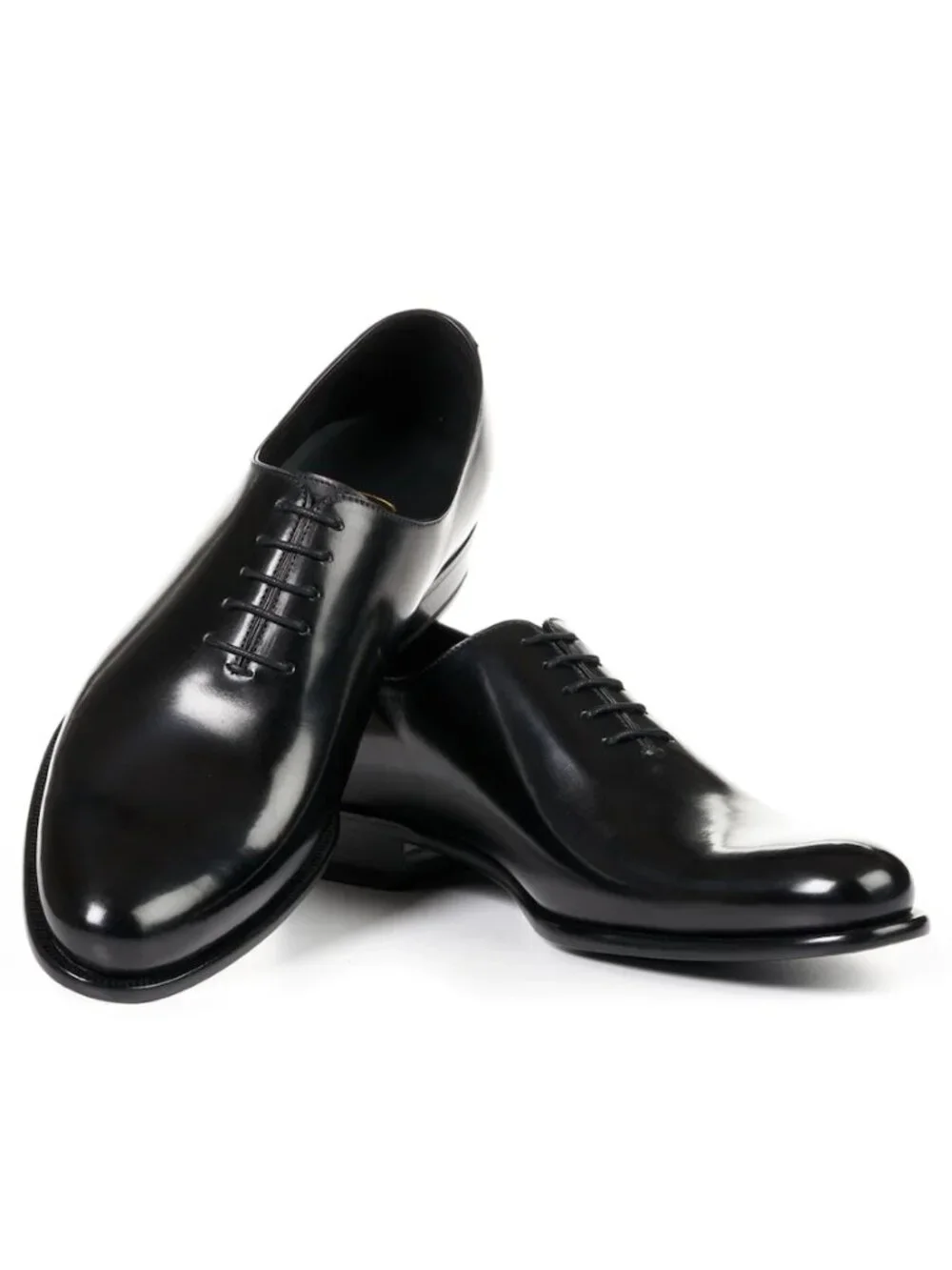 Paul Evans Black Leather Oxfords in Size 10